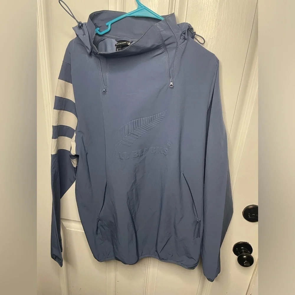 Adidas All Blacks All-Weather Jacket  Size M